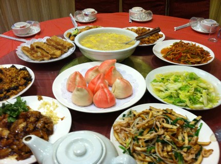 Colorful Chinese Food